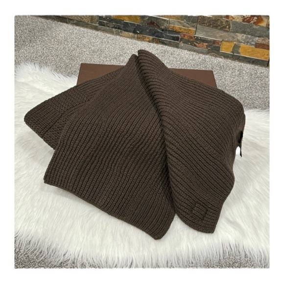 Louis Vuitton Damier Ebene Wool Scarf ✨ - Picture 5 of 10